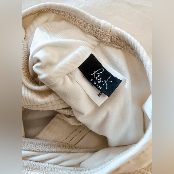 Ris-k (Now Dippin’ Daisy’s) - White Crossing One Piece Swimsuit - Size S - Picture 5 of 6